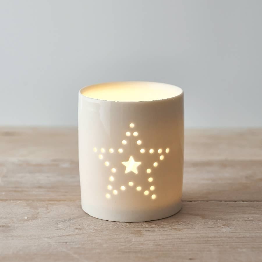 Dotted Star Candle Pot | 8cm