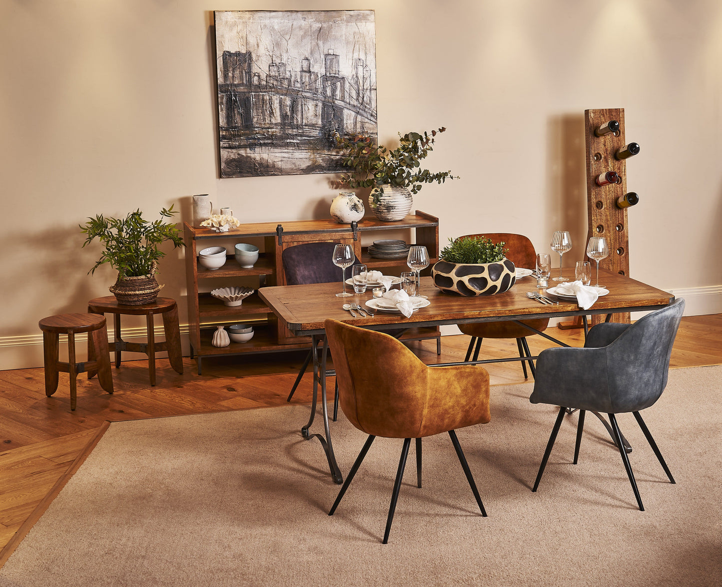 Enzo Dining / Occasional Chair | Charcoal