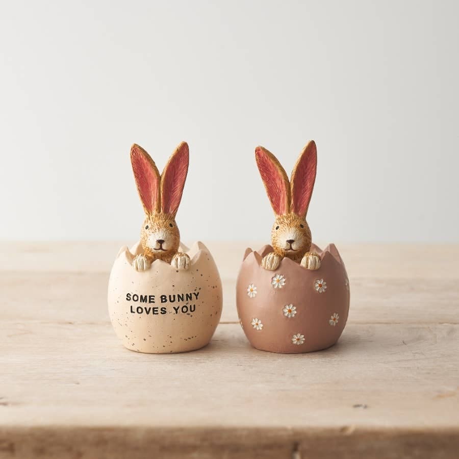 Jasper Rabbit Daisy Egg | 11cm