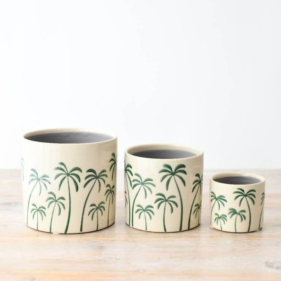 Palm Tree Plant Pot Planter | 11.7cm
