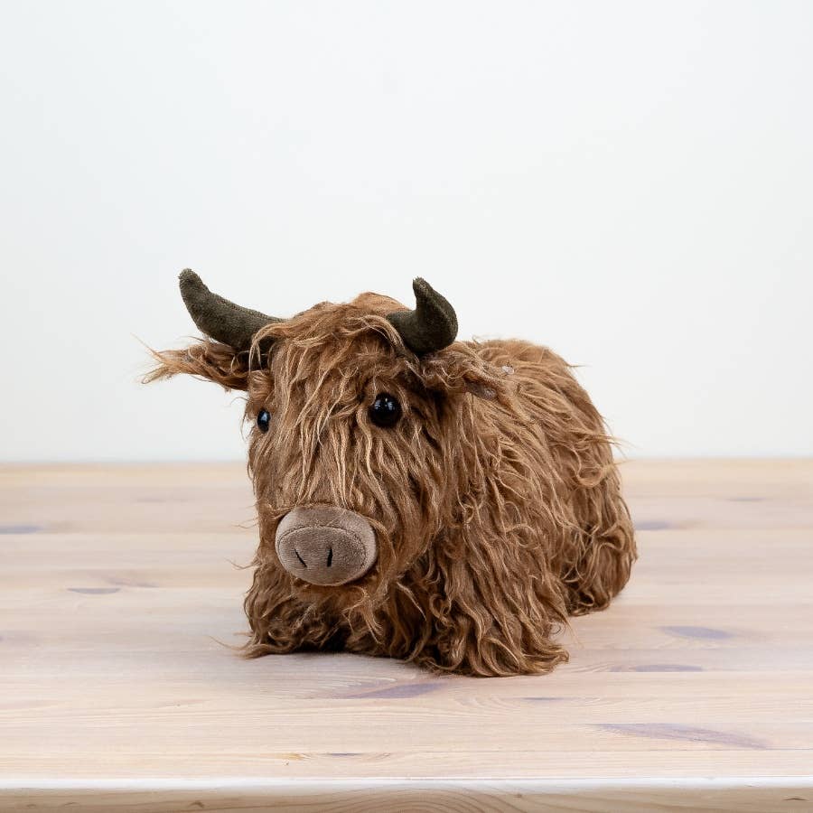 Highland Cow Doorstop | 29cm