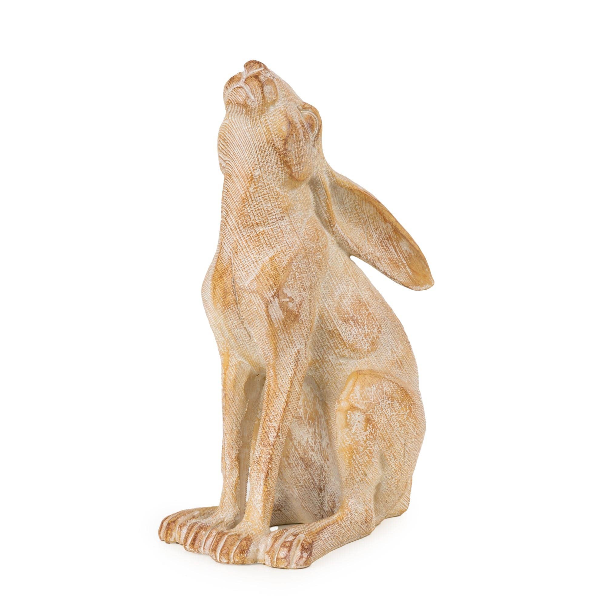 Wooden Sitting Rabbit - 20.5cm