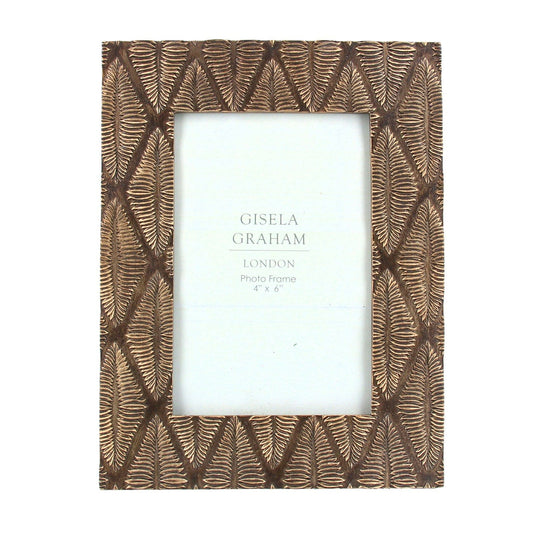 Resin Photo Frame (4x6) - Bronze Diamond