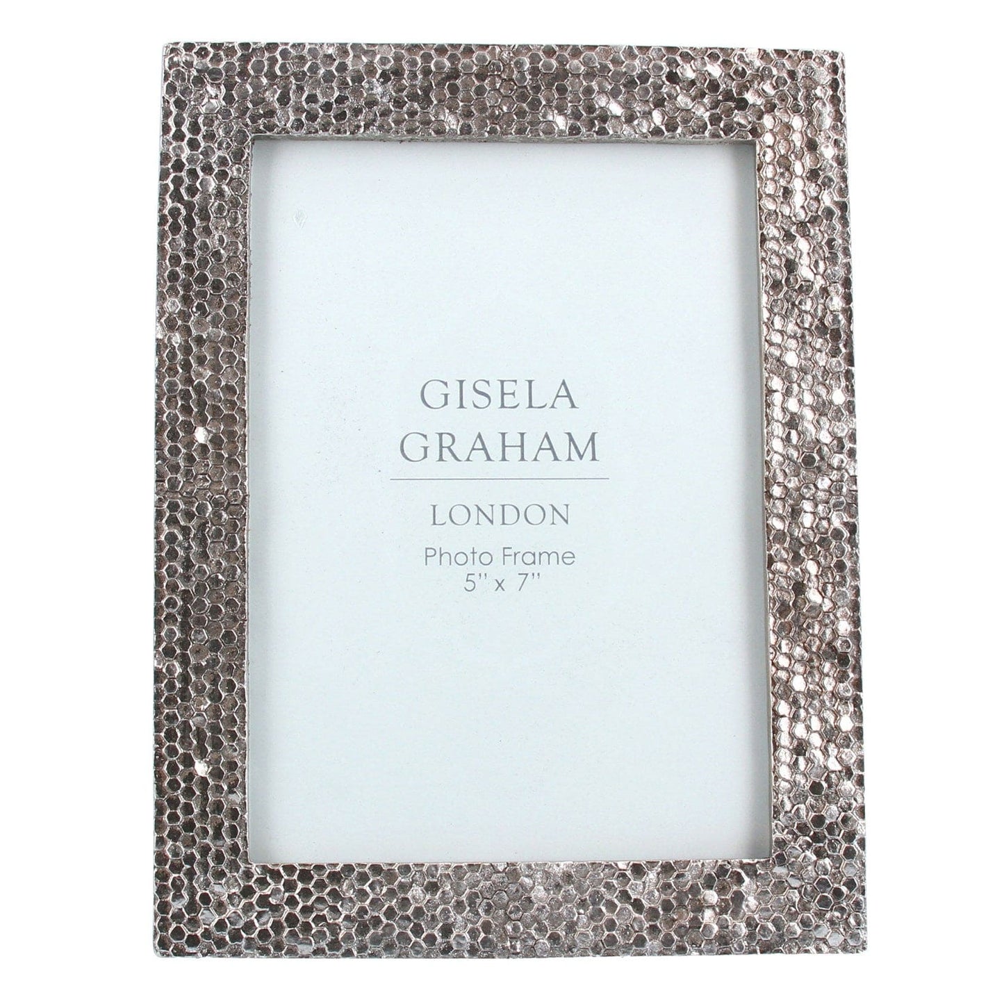 Resin Photo Frame (5x7) - Silver Chainmail