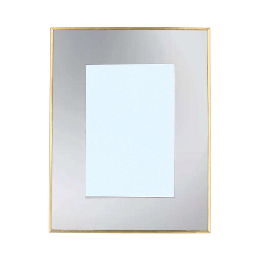 Gold Edge Mirrored Photo Frame | 4x6