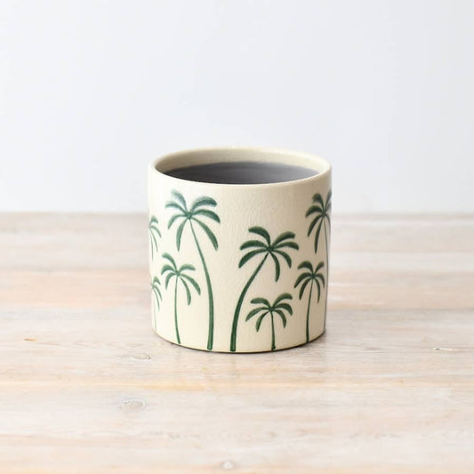 Palm Tree Plant Pot Planter | 11.7cm