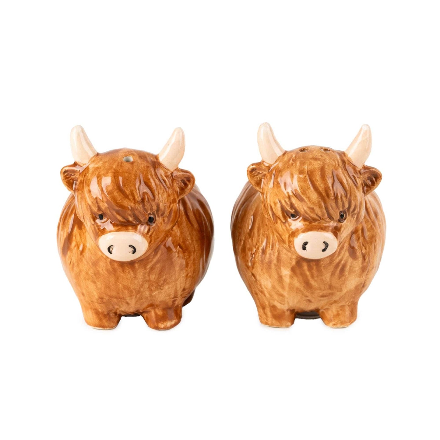 Salt & Pepper Pots Highland Cow