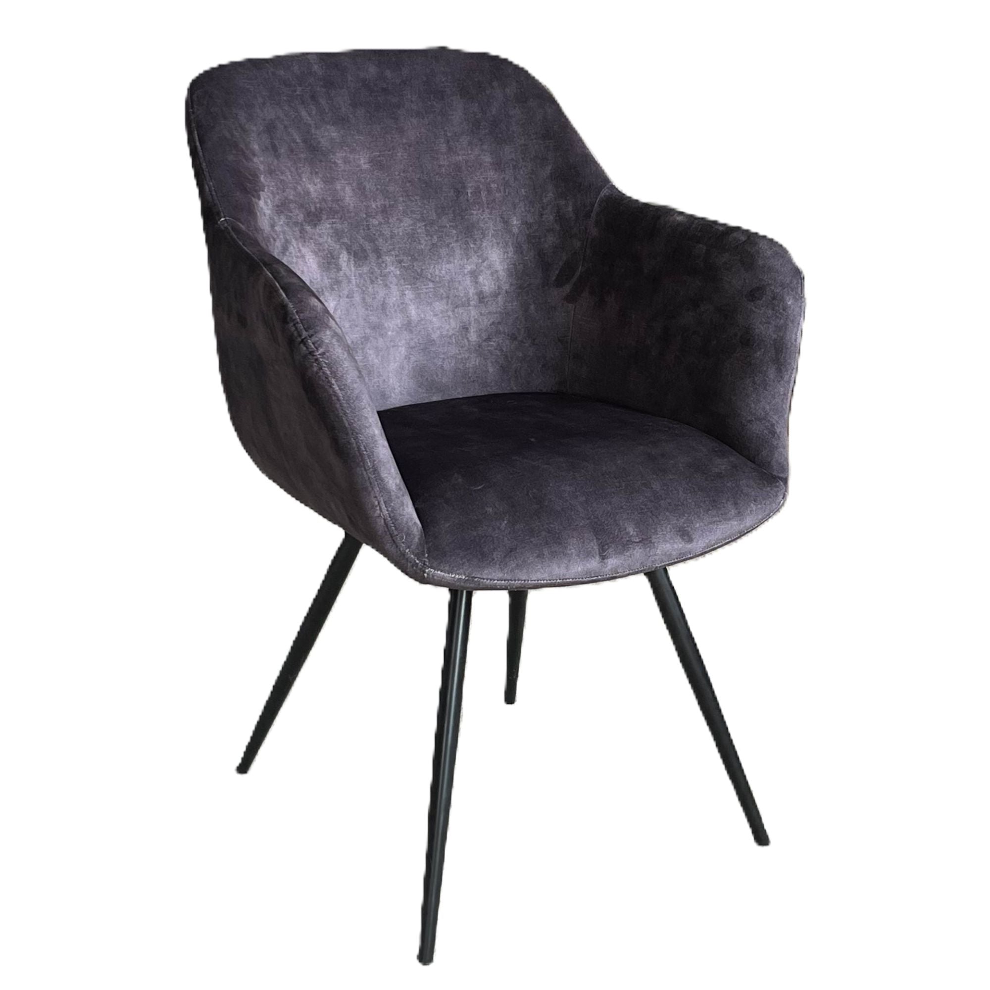 Enzo Dining / Occasional Chair | Charcoal