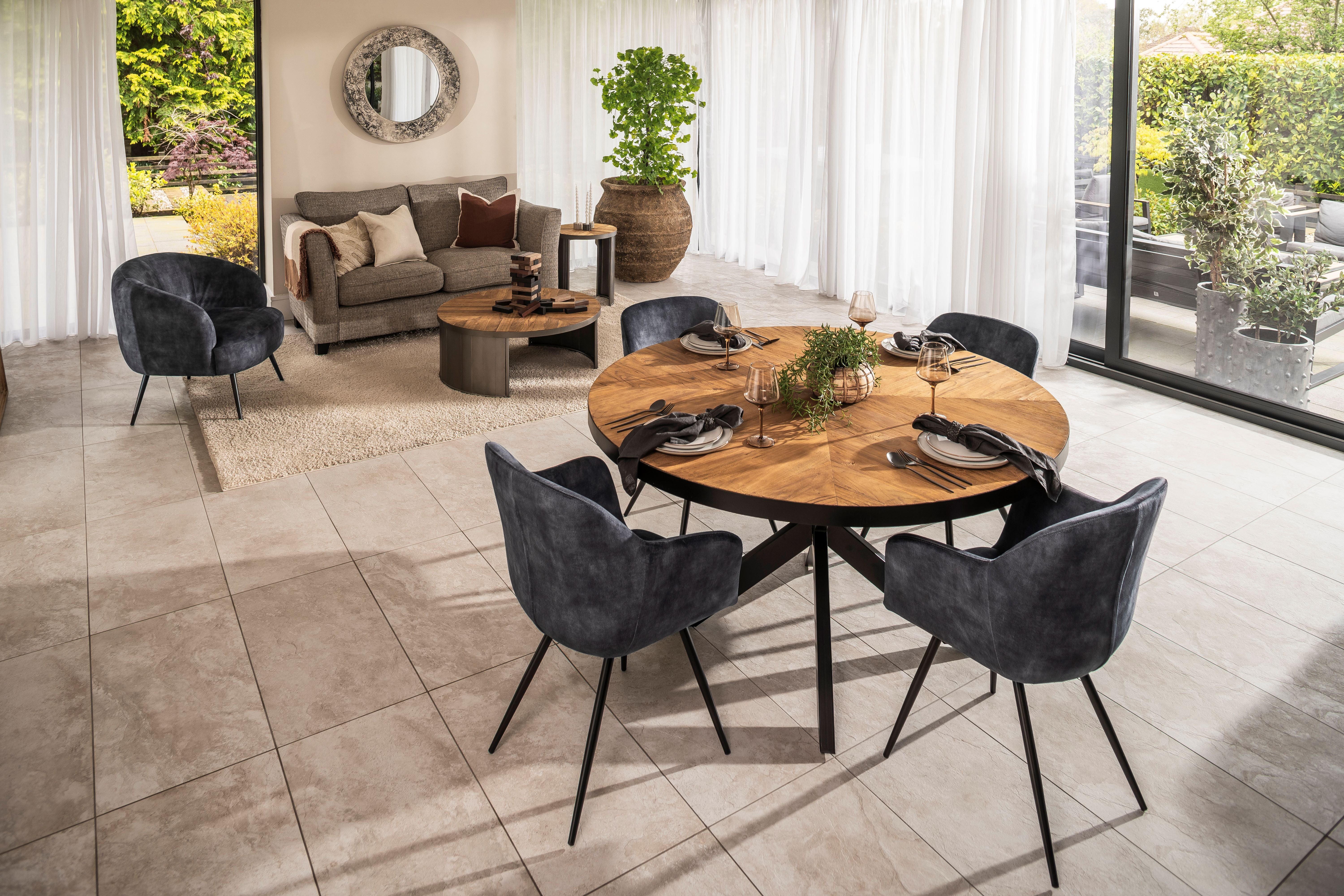 Enzo Dining / Occasional Chair | Charcoal