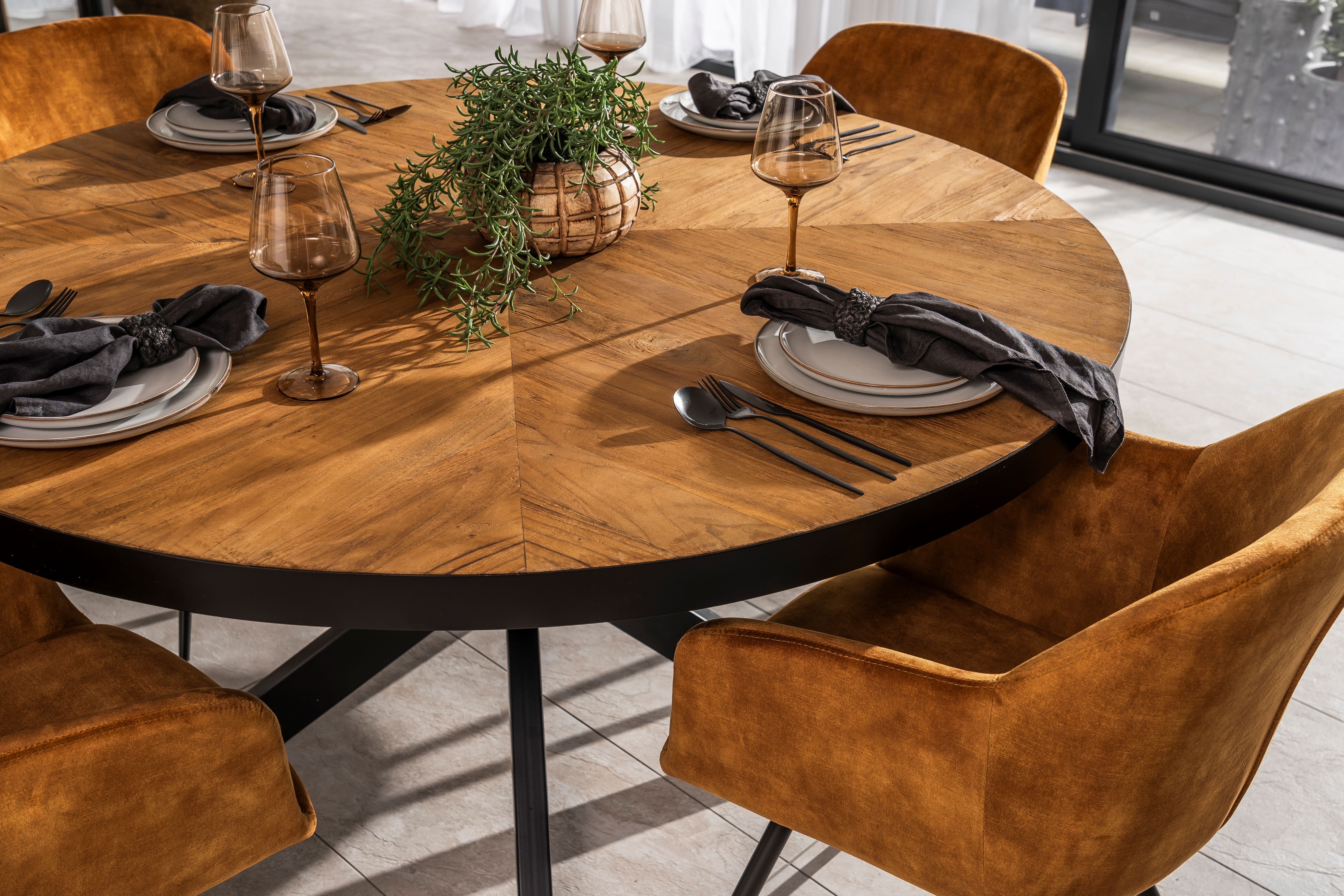 Enzo Dining / Occasional chair | gold