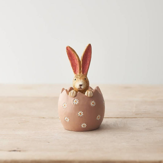 Jasper Rabbit Daisy Egg | 11cm
