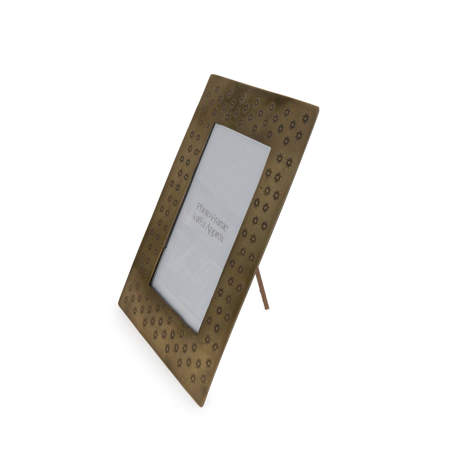 Gold Metal Photo Frame |  4x6