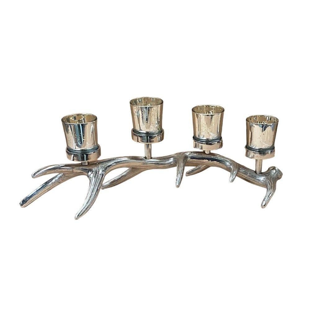 Long Antler Tea Light Holder