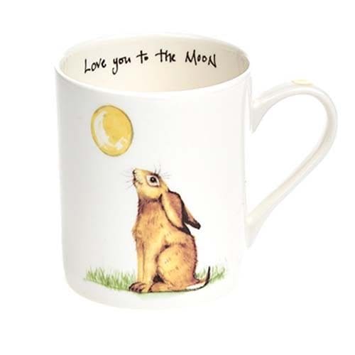 "Love you to the moon" Fine Bone China Mug