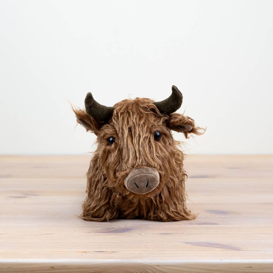 Highland Cow Doorstop | 29cm