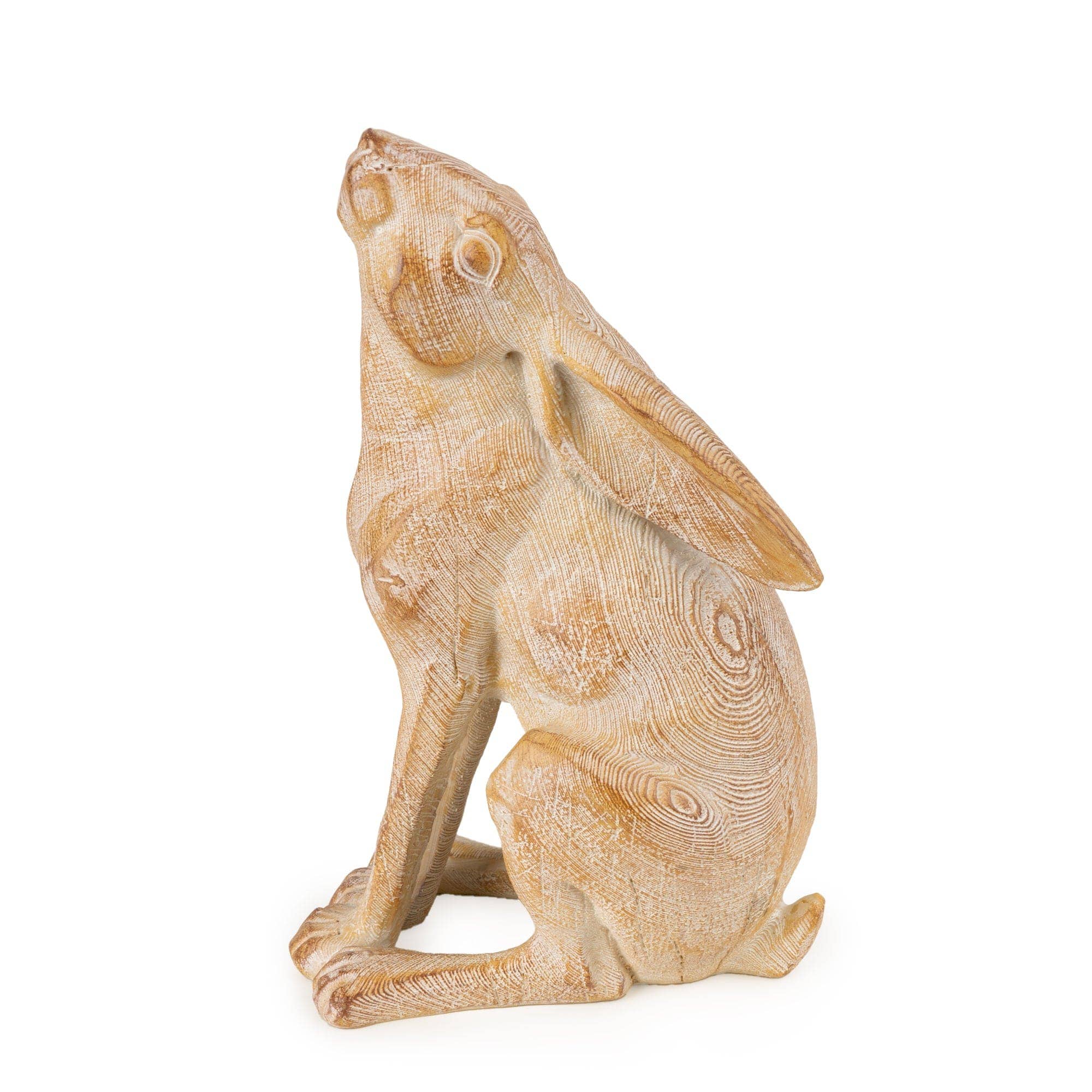 Wooden Sitting Rabbit - 20.5cm